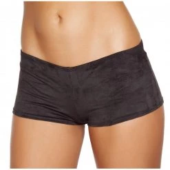 Roma Costume, Inc. Black Suede Boy Shorts Separates