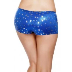 Roma Costume, Inc. Silver Stars Boy Shorts