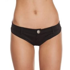 Roma Costume, Inc. Extreme Booty Shorts With Button Front Detail Separates