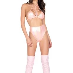 Roma Costume Iridescent Bikini Top With Multi Straps 8 Roma Costume Iridescent Bikini Top With Multi Straps