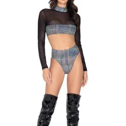 Roma Costume High Waisted Shorts