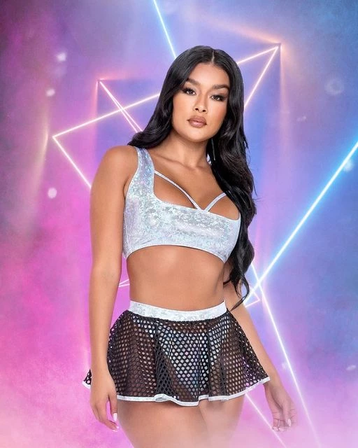 Roma Separates Fishnet Skirt 1 Roma Separates Fishnet Skirt