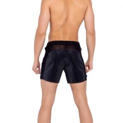Roma Mens Pride Two-Tone Biker Shorts