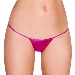 Roma Costume Metallic G-String Separates