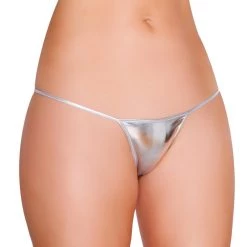 Roma Costume Metallic G-String Separates