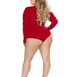 Roma Costume Cozy And Comfy Sweater Pajama Romper Lingerie