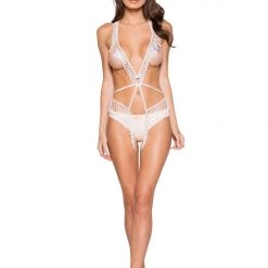 Roma Costume 30% - 80% Off SALE! Beaded Fringe Teddy With Strap Detail