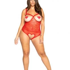 Roma Cutout Underwire Top Teddy