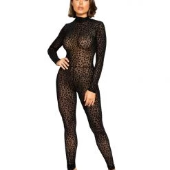 Roma Velvet Leopard Bodysuit 14 Roma Velvet Leopard Bodysuit