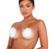 Roma Costume Pair Of Furry Pasties Lingerie