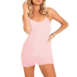 Roma Costume Cozy & Comfy Fuzzy Romper