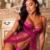 Roma Costume Lingerie 2PC Underwire Babydoll Set