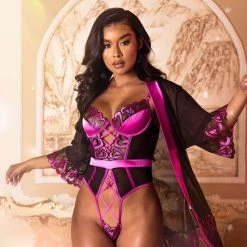 Roma Costume Sweetheart Criss-Cross Teddy Lingerie