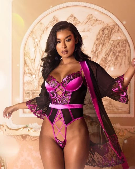 Roma Costume Sweetheart Criss-Cross Teddy Lingerie 1 Roma Costume Sweetheart Criss-Cross Teddy Lingerie