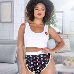 Roma Costume 2PC Sweetheart Printed Lounge Set