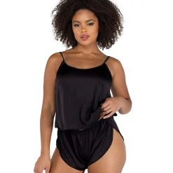 Roma Costume 2PC Soft Satin Tulip Short Set