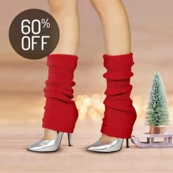 Roma Costume, Inc. Pair Of Solid Leg Warmers