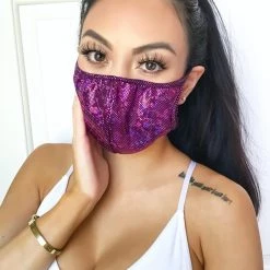 Roma Costume Multi-Layered Face Mask