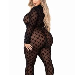 Roma Costume 2pc Sheer Playboy Bunny Bodysuit Costumes 9 Roma Costume 2pc Sheer Playboy Bunny Bodysuit Costumes