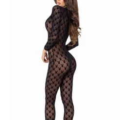 Roma Costume 2pc Sheer Playboy Bunny Bodysuit Costumes