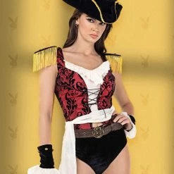 Roma Costume 7pc Playboy High Sea Pirate