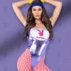Roma Costume Costumes 6pc Playboy 80's Fitness