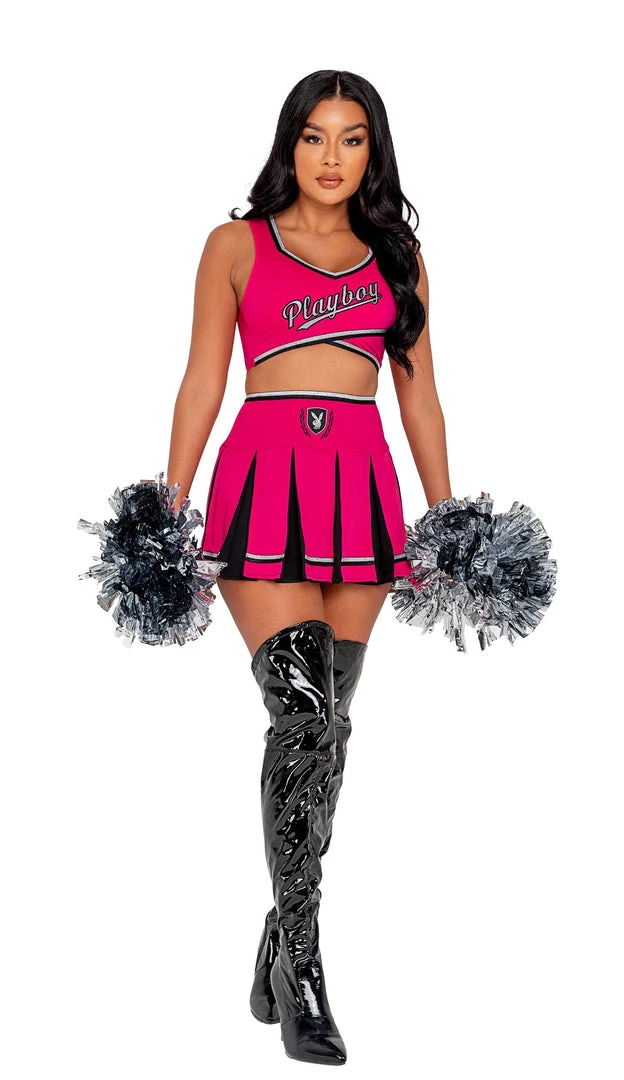 Roma Costume, Inc. Playboy Cheer Squad Costume 5 Roma Costume, Inc. Playboy Cheer Squad Costume