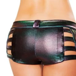 Roma Costume Denim Strapped Shorts Separates