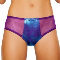 Roma Costume, Inc. Two Tone Low Rise Printed Shorts Separates