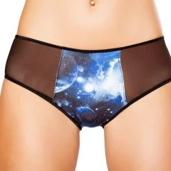 Roma Costume, Inc. Two Tone Low Rise Printed Shorts Separates