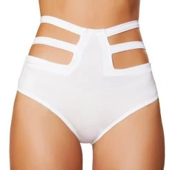 Roma Costume Solid High Waisted Strapped Shorts