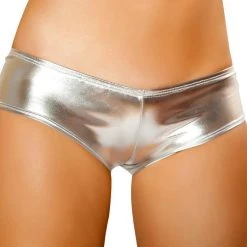 Roma Costume Separates Metallic Pucker Back Mini Shorts 18 Roma Costume Separates Metallic Pucker Back Mini Shorts