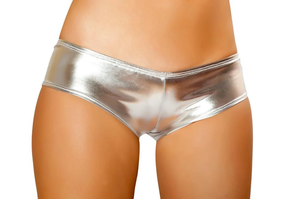 Roma Costume Separates Metallic Pucker Back Mini Shorts 9 Roma Costume Separates Metallic Pucker Back Mini Shorts