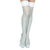 Roma Costume Hosiery Pair Of Blue Fishnet Leggings