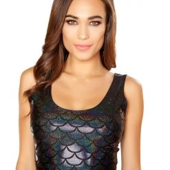 Roma Costume Separates Mermaid Cropped Top